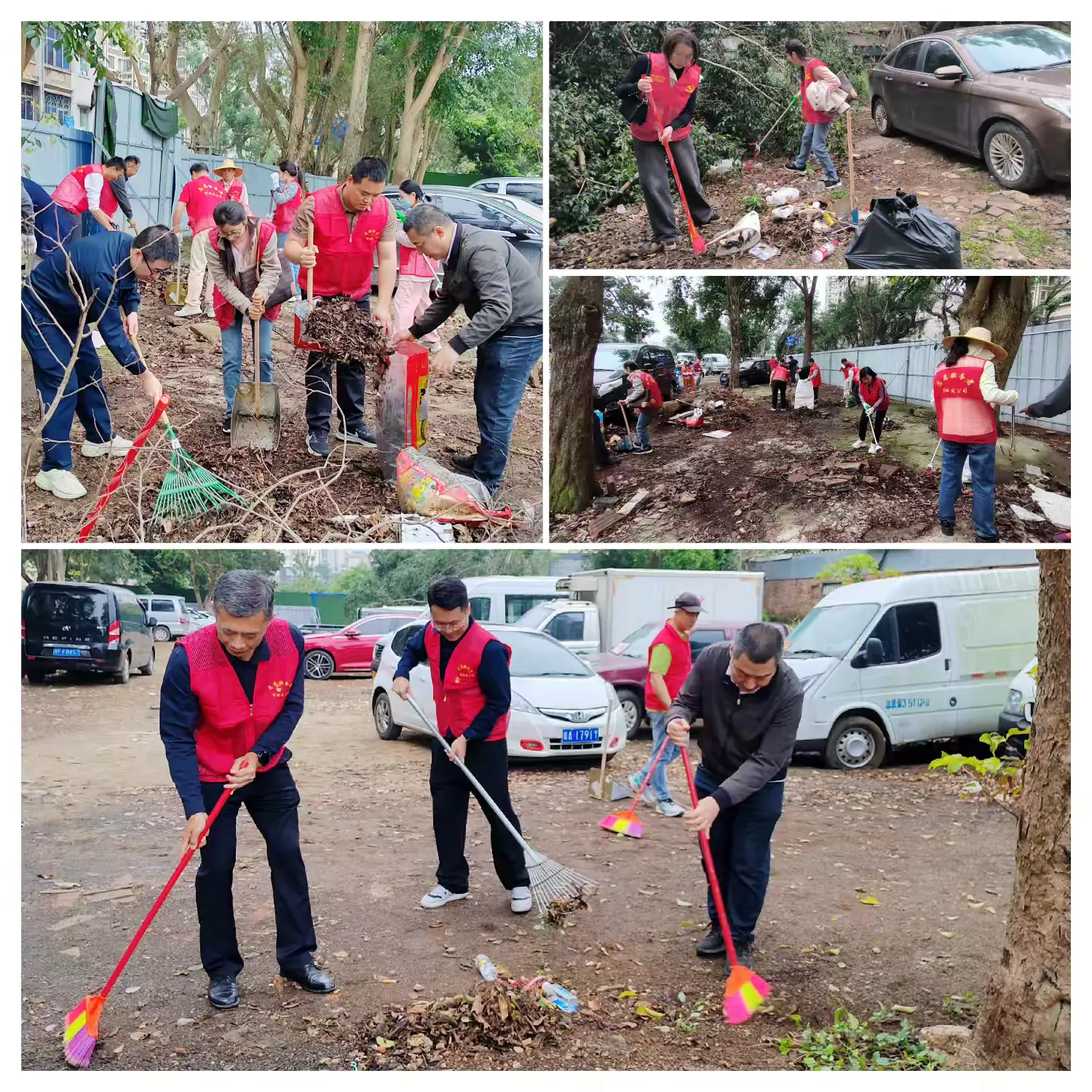 “弘揚(yáng)雷鋒精神?踐行志愿服務(wù)”——市國(guó)資委機(jī)關(guān)聯(lián)合金牛嶺社區(qū)黨支部和環(huán)發(fā)公司開(kāi)展黨建共建主題黨日活動(dòng)(圖2)